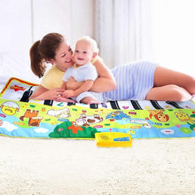 Load image into Gallery viewer, Musical Mat With Animal Voice Baby Piano Playing Carpet Music Game Instrument Toys Early Educational Toys For Kids