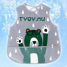 Load image into Gallery viewer, Adjustable Oil-proof Food Grade Silicone Drool bib Soft And Comfortable Saliva Towel Lunch Baby Bib For Babies and Kids