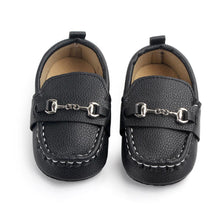 Load image into Gallery viewer, Leather Baby Shoes Fashion Infant Boys Girls Anti-slip Soft Sole Newborn First Walkers Luxury Shoes Design For Kids