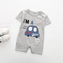 Load image into Gallery viewer, Luxury Baby Rompers Summer Style Baby Boy Girl Clothing Newborn Infant Short Sleeve Clothes Suit For Boys 1st Birthday