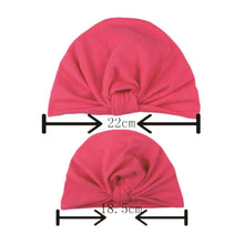 Load image into Gallery viewer, Modern popular Mother and Daughter Turban Headband Set Girls Headwear Mother and Baby Turban Headbands Set Lovely Knot Beanie Baby Hair Accessories