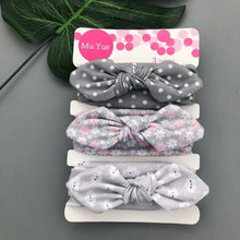 Load image into Gallery viewer, Baby Headband Flower Print Hair Wear for Newborn Baby Girl Headband for Little Girl Headbands Children Bow