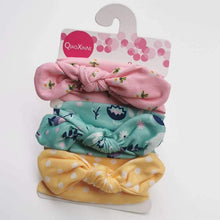 Load image into Gallery viewer, Summer Cute Floral Bows Baby Girl Headbands Elastic Bowknot Newborn Hair Band Turban Set Hair Accessories Bow Set For Kids