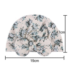 Load image into Gallery viewer, Baby Hat Soft Lovely Flower bowknot for Baby Girl Toddler Turban Hir Band Cap Newborn Headwrap Hat Baby Hairband