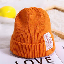Load image into Gallery viewer, Winter Warm Baby Hat Fur Pompom Knitted Baby Hat Cap Infant Toddler Kids Hat Beanie In Modern Designer Style