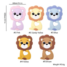 Load image into Gallery viewer, New Sets Baby Silicone Teether Rodent Silicone Animal Fox Teeth Chew Children Goods