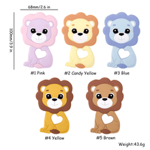Load image into Gallery viewer, New Sets Baby Silicone Teether Rodent Silicone Animal Fox Teeth Chew Children Goods