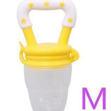 Load image into Gallery viewer, Silicone Baby Pacifier Feeder Cartoon Animal Infant Nipple Holder Newborn Fruit pacifier Tetine Silicona Nipple Bit