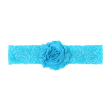 Load image into Gallery viewer, Luxury Cute Baby Girl Headband Ribbon Elastic Rope Big Bow Hair Band Candy Color Pony Tail Ties Ropes For Girls