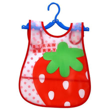 Load image into Gallery viewer, Modern Interesting Cartoon Adjustable Baby Bibs Waterproof Lunch Feeding Bibs Baby Cartoon Feeding Cloth Children Bib For Kids