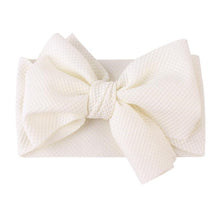 Load image into Gallery viewer, Elastic Candy Solid Color Head Wrap Newborn Head bands Bowknot Bows for Baby Girl Hair Accessories