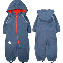 Load image into Gallery viewer, Ski suit For Children Soft Shell Outdoor Jacket Waterproof Fleece Lining Jumpsuit For Boys and Girls In Modern Colorful Design