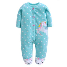 Load image into Gallery viewer, Home Love Romper Fleece Jumpsuit For Newborn Baby Boys And Baby Girl New Born Baby Clothes
