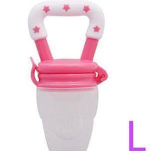 Load image into Gallery viewer, Silicone Baby Pacifier Feeder Cartoon Animal Infant Nipple Holder Newborn Fruit pacifier Tetine Silicona Nipple Bit