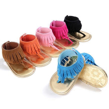 Load image into Gallery viewer, Baby Summer Newborn 0-18M Infant Baby Girls Boys Shoes Solid Non-slip Party Bow PU Leather Breathable Toddler Shoes