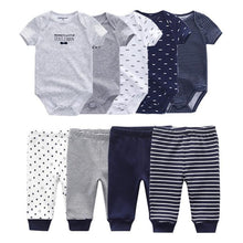 Load image into Gallery viewer, Solid Bodysuits Pants Baby Boy Clothes Clothing Sets 0-12M Unisex Newborn Baby Pajamas Romper Jumpsuit For Boys and Girls Kids