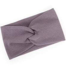 Load image into Gallery viewer, Modern New Trend Girls Winter Autumn Headband Twisted Knotted Soft Elastic Baby Girl Soft Elastic Turban Headband For Girls