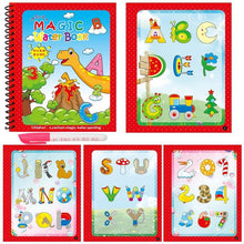 Load image into Gallery viewer, Early Education Montessori Painting Drawing Board For Kids Toys Coloring Book Doodle & Magic Pen Magic Water Drawing Book