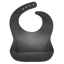 Load image into Gallery viewer, Silicon Breastplate Baby Bib Waterproof Solid Infant Bandana Bibs Newborn Feeding Burp Cloth Bib For Kids