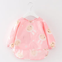 Load image into Gallery viewer, Modern Luxury NEW Baby Cute Cartoon Waterproof Long Sleeve Apron Baby Feeding Bib for Children Baby and Kids