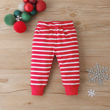 Load image into Gallery viewer, Christmas Baby Set Unisex 3PCS Cotton Bodysuits Pants Hat Full Sleeve Print Baby Clothes For Christmas For Girls And Girls