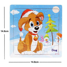 Load image into Gallery viewer, 38 Style Cartoon Wooden Puzzle Children Animal/ Vehicle Toy For 2-6 Year Baby Early Educational Toys for Kids