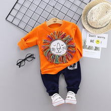 Load image into Gallery viewer, Modern Elegant Luxury Baby Boys Costume Star Camouflage Tracksuit Tops Pants 2PCS