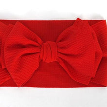 Load image into Gallery viewer, Luxury Modern printed Baby Girls Bow Hairband Turban Knot Headband Girl Headwear Newborn Girl Turban Hairband For Girls