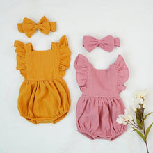 Load image into Gallery viewer, Newborn Bodysuits Baby Clothes Summer Bodysuit Cotton One-Piece Jumpsuit Soft In elegant Modern Style