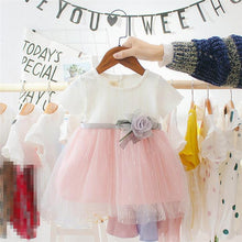 Load image into Gallery viewer, Modern Luxury elegant Newborn Baby Girl Dress for New Fashion Cute Princess Baby Dress Infant Clothing