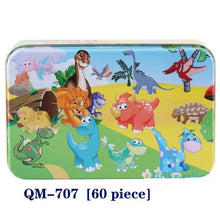 Load image into Gallery viewer, New 60 Pieces Wooden Puzzle Kids Toy Cartoon Animal Wooden Puzzles Child Early Educational Learning Toys for Christmas Gift