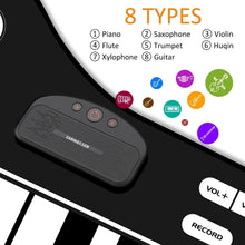 Load image into Gallery viewer, Musical Piano Instruments Toys Mat for Children Kids Music Carpets Touch Play with Sound Musical Rug Music Learning Toy For Kids