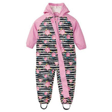 Load image into Gallery viewer, Ski suit For Children Soft Shell Outdoor Jacket Waterproof Fleece Lining Jumpsuit For Boys and Girls In Modern Colorful Design