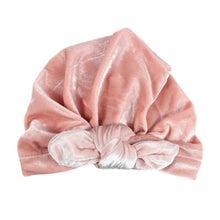 Load image into Gallery viewer, New Modern Baby Hat for Girls Autumn Winter Baby Cap Turban Great for Photography Props Elastic Infant Design