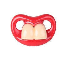 Load image into Gallery viewer, Interesting Modern Trend NEW Food Grade Silicone Funny Baby Pacifier Clips Nipple Holder For Pacifier For Baby