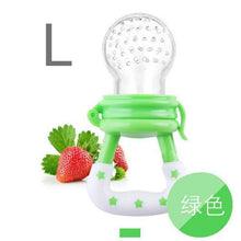 Load image into Gallery viewer, Silicone Baby Pacifier Feeder Cartoon Animal Infant Nipple Holder Newborn Fruit pacifier Tetine Silicona Nipple Bit