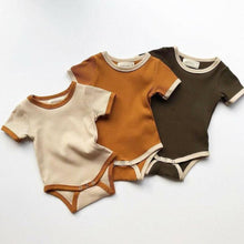Load image into Gallery viewer, Fashion Newborn Baby Boy Girl Romper Jumpsuit Outfits Knitted Cotton Clothes For Babies In Classic Style