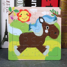 Load image into Gallery viewer, Wood Puzzles Children Adults Vehicle Puzzles Wooden Toys Learning Education Environmental Assemble Toy Educational Games For Baby and Kids