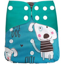 Load image into Gallery viewer, 1Pcs Reusable Cloth Diaper Adjustable Baby Nappies Washable Nappy Durable Baby Diaper