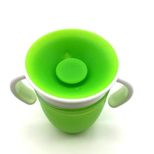 Load image into Gallery viewer, Baby 240ml Leak Proof Rotatable Magic Cup Baby Learning Drinking Cup Child Water Cup Bottle