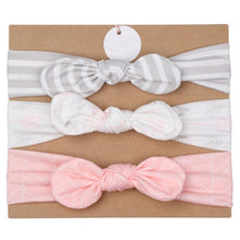 Load image into Gallery viewer, Modern Mother & Daughter Rabbit Ears Bow Hair Bands Cloth Headband Bowknot Headwear Bow