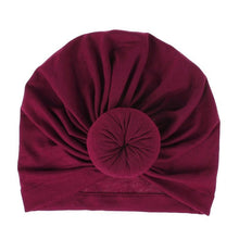 Load image into Gallery viewer, Trend New Mother & Baby Hat Soft Cotton Turban Hat Baby Elastic Toddler Infant Cap For Girls and Women