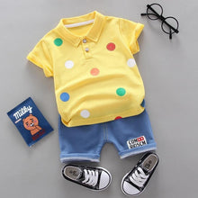 Load image into Gallery viewer, Fashion Infant Clothing Set for Boys and Girls Cute Summer Casual Clothes Set Top+Shorts Kids Clothes Summer Edition T shirt and Pants Set