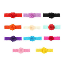 Load image into Gallery viewer, Luxury Cute Baby Girl Headband Ribbon Elastic Rope Big Bow Hair Band Candy Color Pony Tail Ties Ropes For Girls
