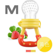 Load image into Gallery viewer, Silicone Baby Pacifier Feeder Cartoon Animal Infant Nipple Holder Newborn Fruit pacifier Tetine Silicona Nipple Bit
