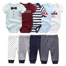 Load image into Gallery viewer, Solid Bodysuits Pants Baby Boy Clothes Clothing Sets 0-12M Unisex Newborn Baby Pajamas Romper Jumpsuit For Boys and Girls Kids