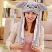 Load image into Gallery viewer, Modern Elegant Winter Interesting Girls Animals Ear Moving Jumping Hats Children and Adults Women Warm Rabbit Winter Caps In Modern Design