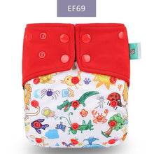 Load image into Gallery viewer, Trend New Print Eco-friendly Cloth Diaper Baby pocket Waterproof Cartoon Owl Baby Diapers Reusable Cloth Nappies For Baby and Kids