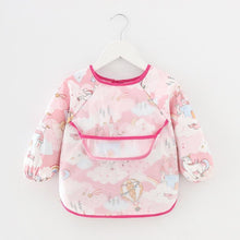 Load image into Gallery viewer, Modern Luxury NEW Baby Cute Cartoon Waterproof Long Sleeve Apron Baby Feeding Bib for Children Baby and Kids