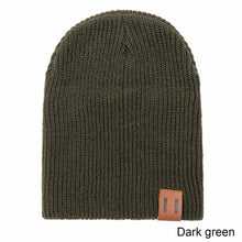 Load image into Gallery viewer, Modern Kids Girls & Boys Winter Hat Soft Warm Beanie Crochet Elasticity Knit Children Casual Warm Cap For Kids